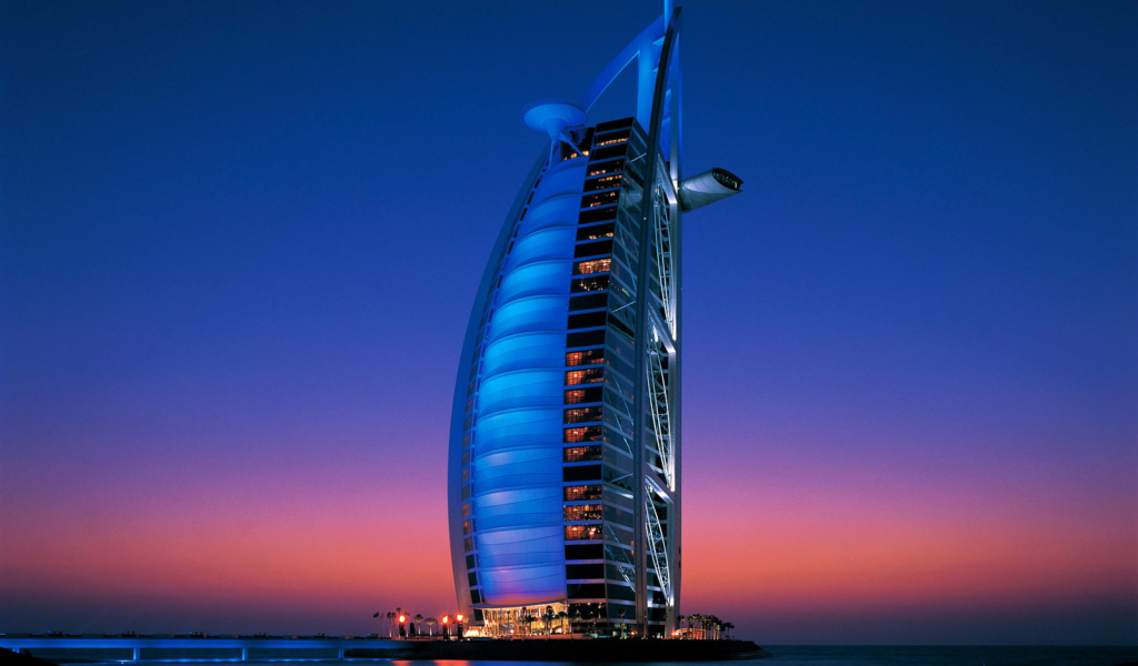 Fondo de pantalla Dubai Hotel 1024x600
