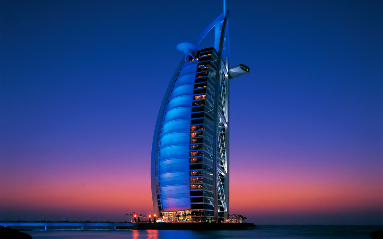 Fondo de pantalla Dubai Hotel 1280x800