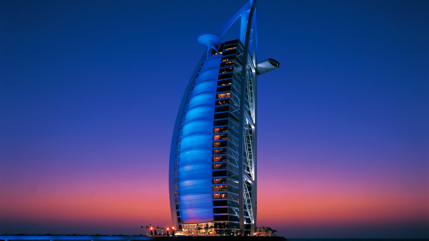 Das Dubai Hotel Wallpaper 1366x768