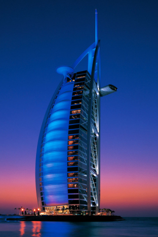 Sfondi Dubai Hotel 320x480
