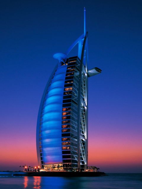 Обои Dubai Hotel 480x640