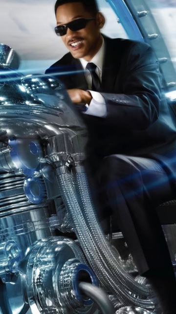 Fondo de pantalla Men in Black 3 - Will Smith 360x640