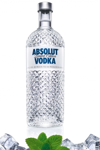 Обои Absolut Vodka 320x480
