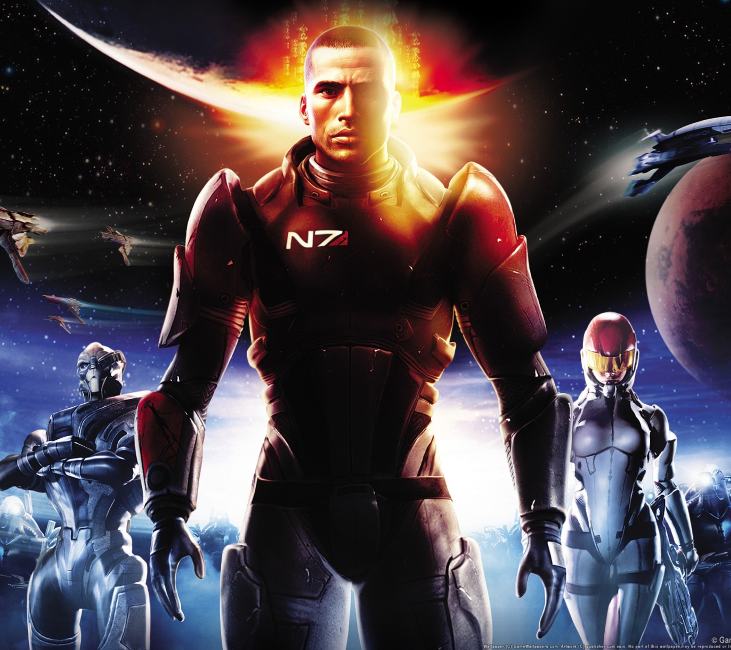 Mass Effect wallpaper 1440x1280