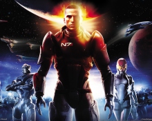 Обои Mass Effect 220x176