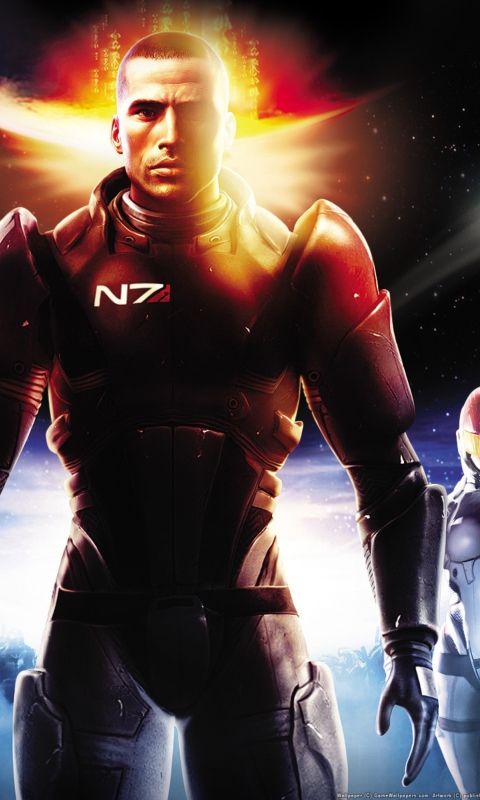 Sfondi Mass Effect 480x800