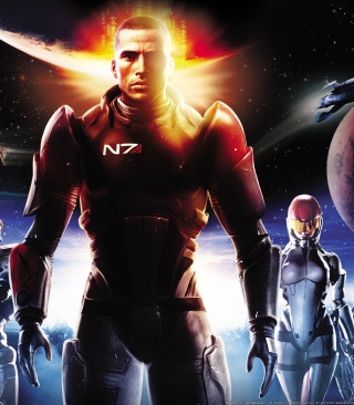 Mass Effect sfondi gratuiti per Nokia C6