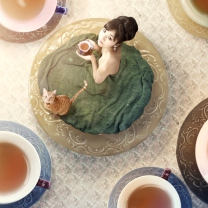 Das Tea Ceremony Wallpaper 208x208