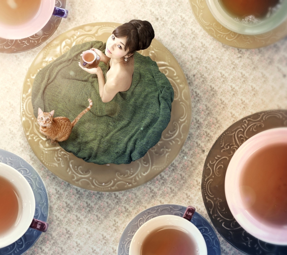 Das Tea Ceremony Wallpaper 960x854