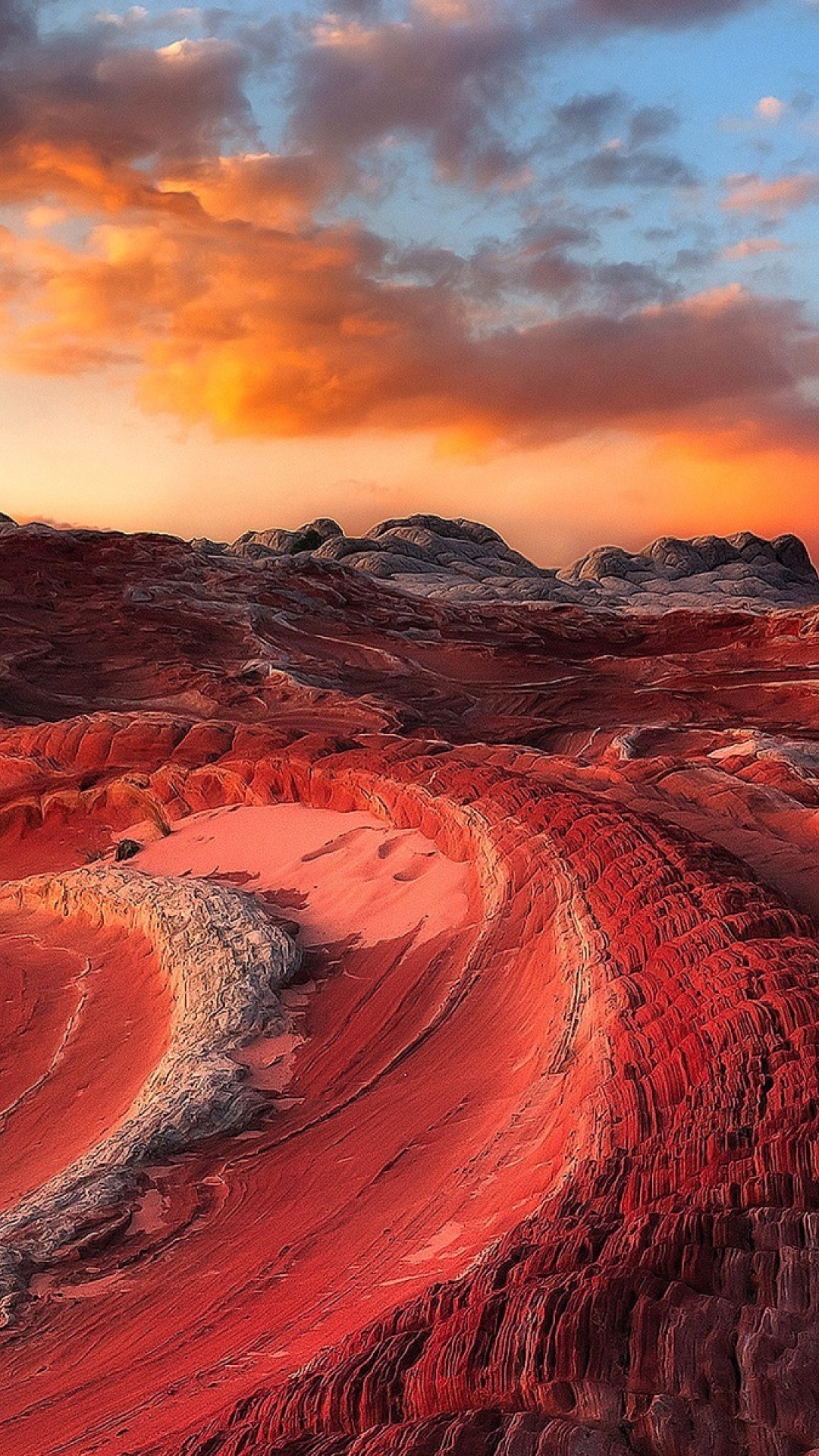 Das Vermilion Cliffs National Monument Wallpaper 1080x1920