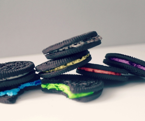 Rainbow Oreo Cookies screenshot #1 480x400