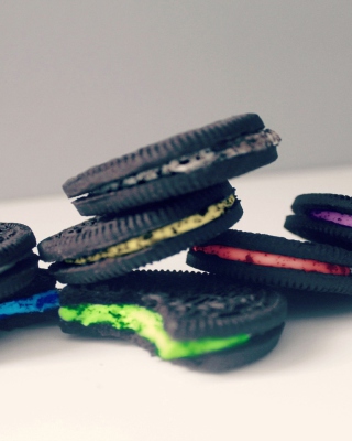 Rainbow Oreo Cookies papel de parede para celular para Spice M-67 3D