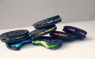 Rainbow Oreo Cookies Picture for Android, iPhone and iPad