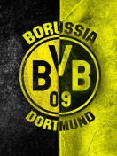 Das Borussia Dortmund Logo BVB Wallpaper 132x176
