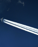 Airplane In Sky screenshot #1 128x160