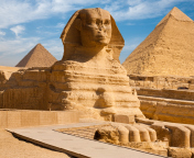 Fondo de pantalla Egyptian Pyramids 176x144