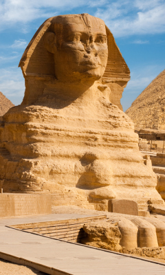 Fondo de pantalla Egyptian Pyramids 240x400