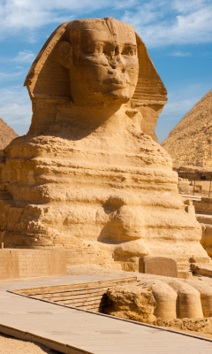 Egyptian Pyramids wallpaper 240x400