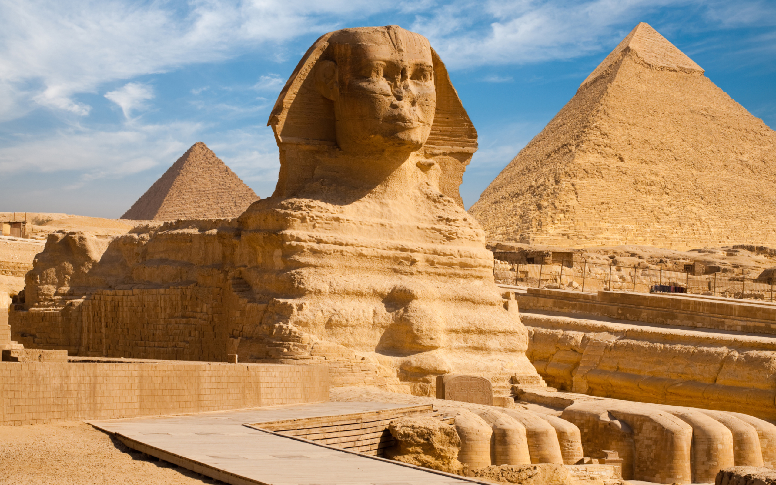 Egyptian Pyramids wallpaper 2560x1600
