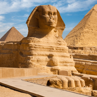 Egyptian Pyramids Wallpaper for iPad mini 2