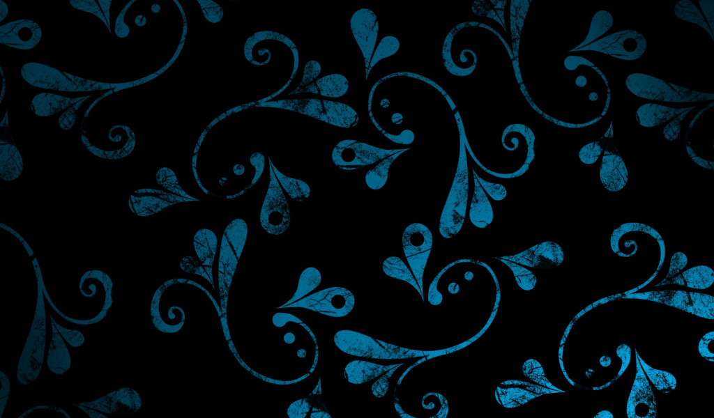 Dark Blue Pattern wallpaper 1024x600