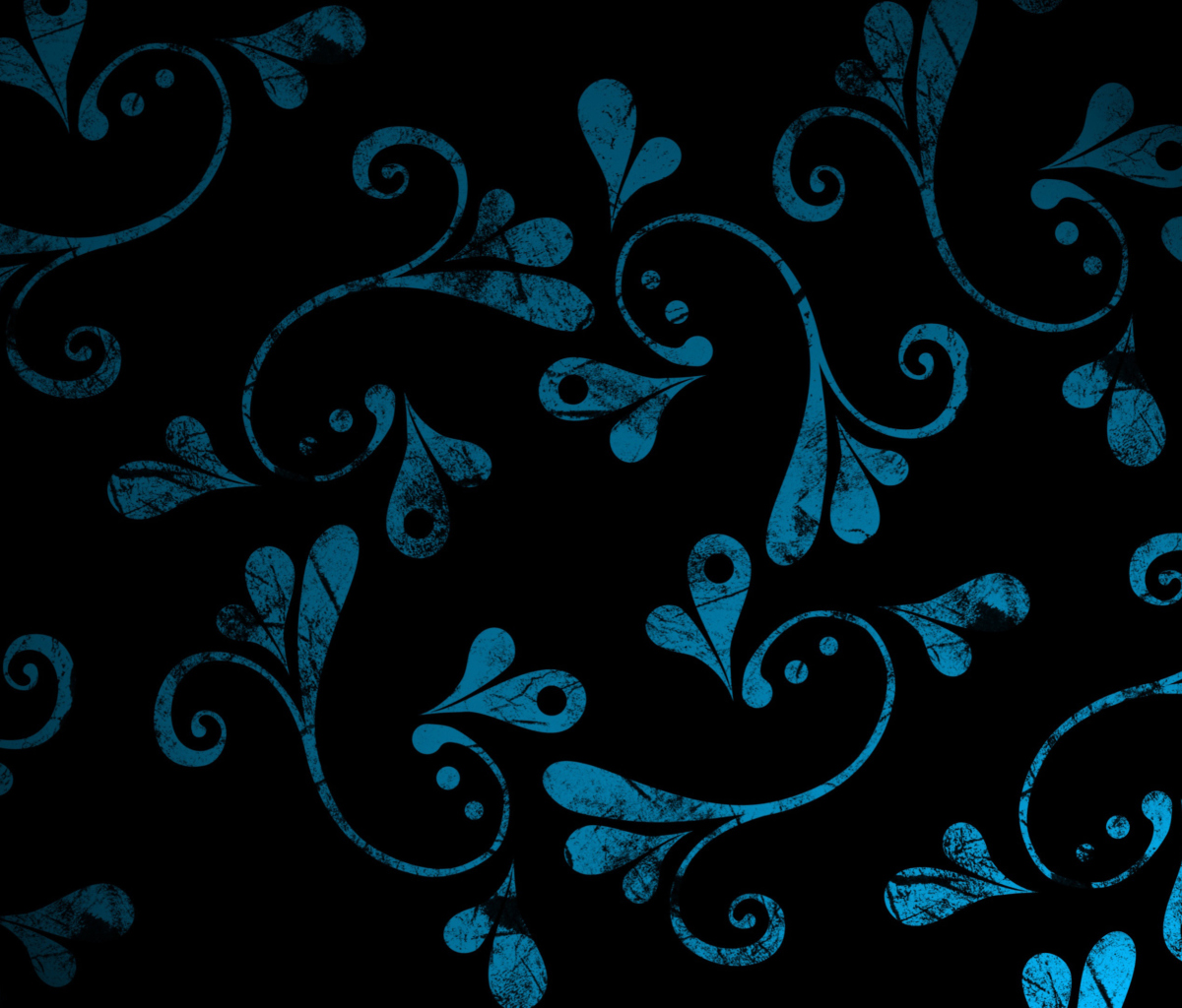 Das Dark Blue Pattern Wallpaper 1200x1024