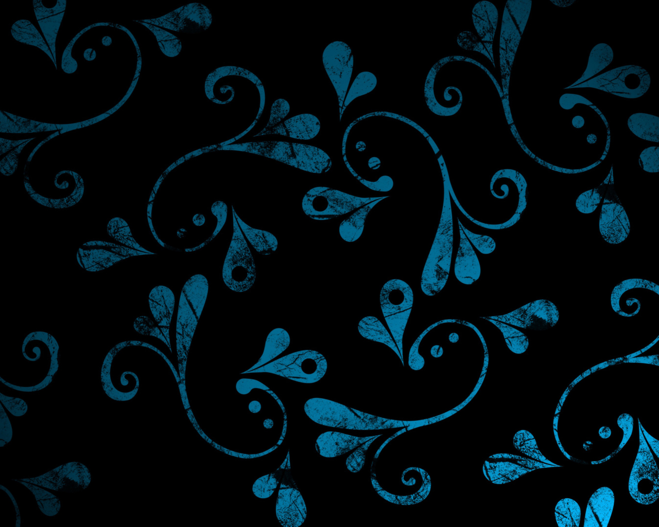 Das Dark Blue Pattern Wallpaper 1280x1024