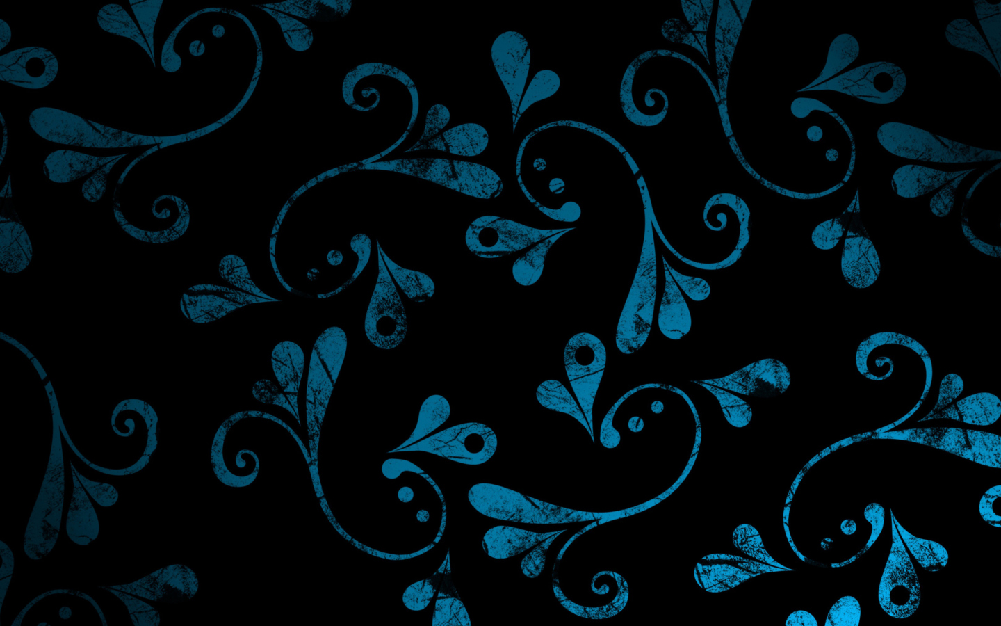 Fondo de pantalla Dark Blue Pattern 1440x900
