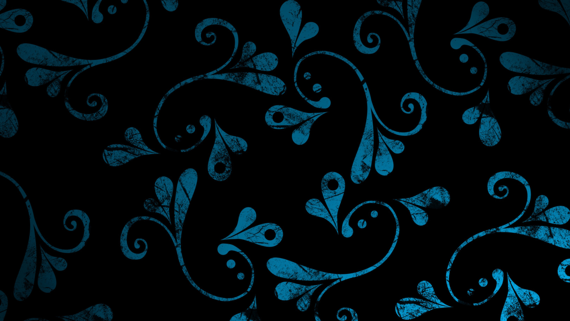 Fondo de pantalla Dark Blue Pattern 1920x1080