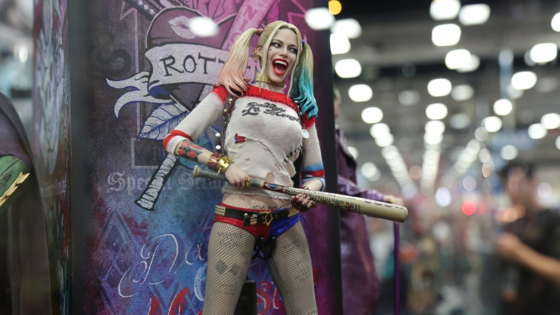 Sfondi Margot Robbie in Suicide Squad film 2016 1920x1080