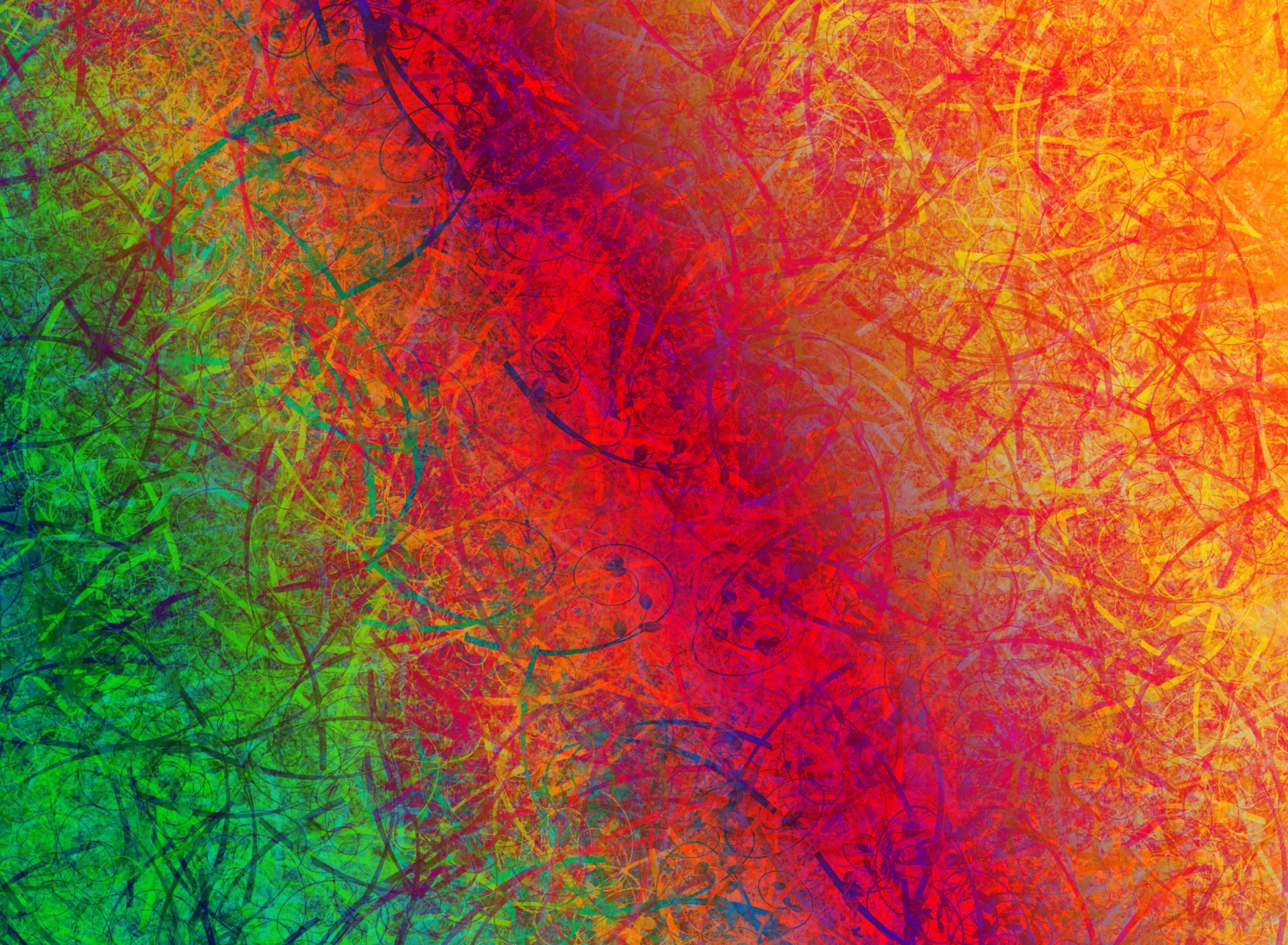 Обои Color Strokes 1920x1408