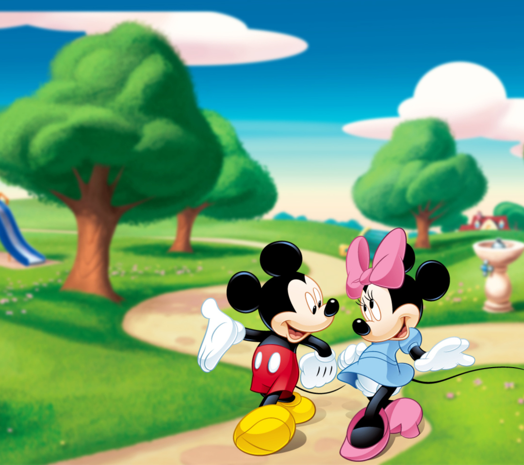 Mickey And Minnie wallpaper 1080x960