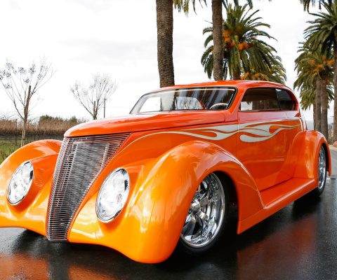 1937 Ford Sedan Dreamsicle Oze 37 wallpaper 480x400