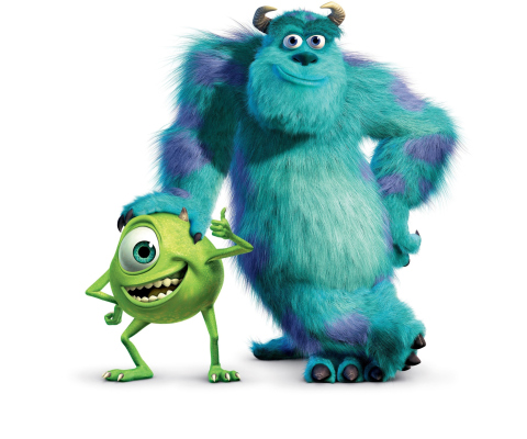 Das Monsters Inc Wallpaper 480x400