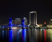 Screenshot №1 pro téma Jacksonville Skyline 176x144
