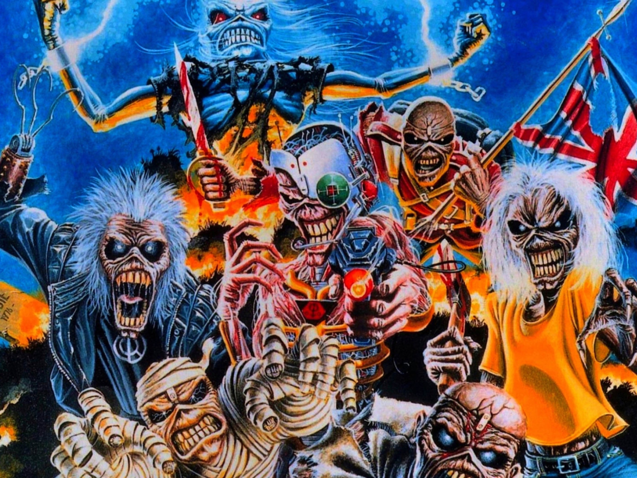 Fondo de pantalla Iron Maiden 1280x960