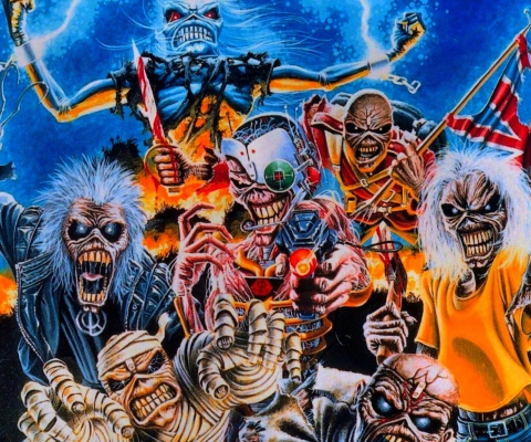 Iron Maiden wallpaper 480x400