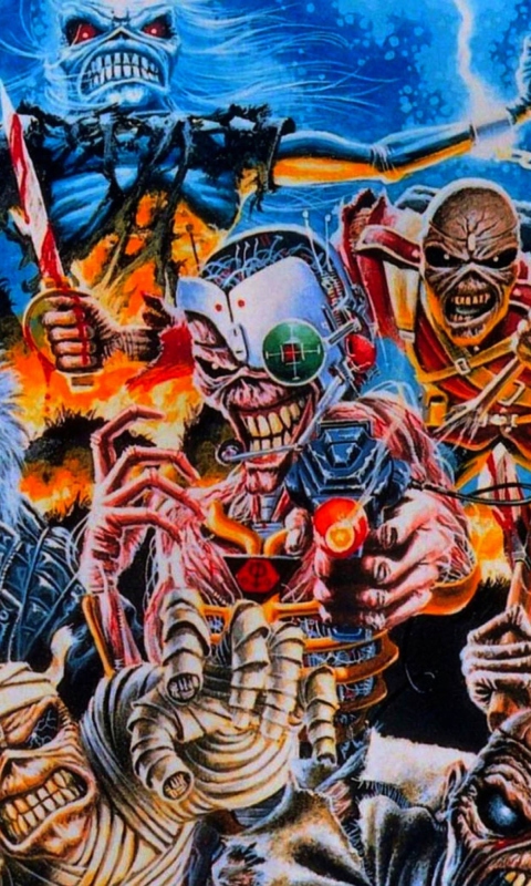 Iron Maiden wallpaper 480x800