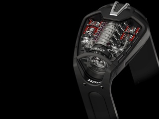 Hublot - Swiss Luxury Watches & Chronograph wallpaper 320x240