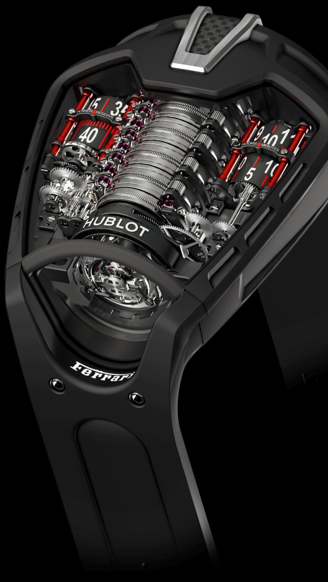 Das Hublot - Swiss Luxury Watches & Chronograph Wallpaper 640x1136