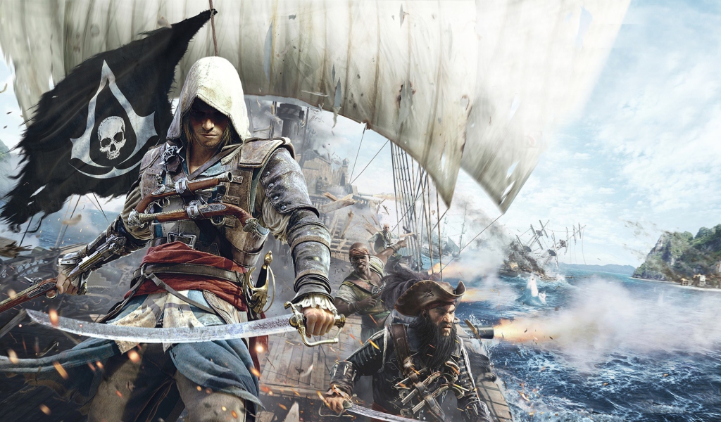 Assassins Creed 4 Black Flag Game screenshot #1 1024x600
