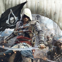 Sfondi Assassins Creed 4 Black Flag Game 208x208