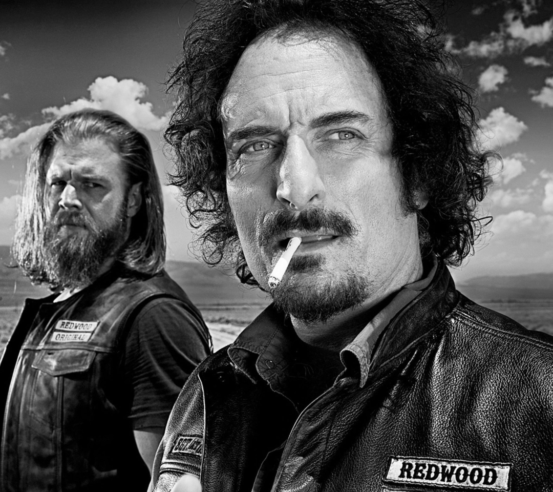 Обои Opie and Tig in Sons of Anarchy 1080x960