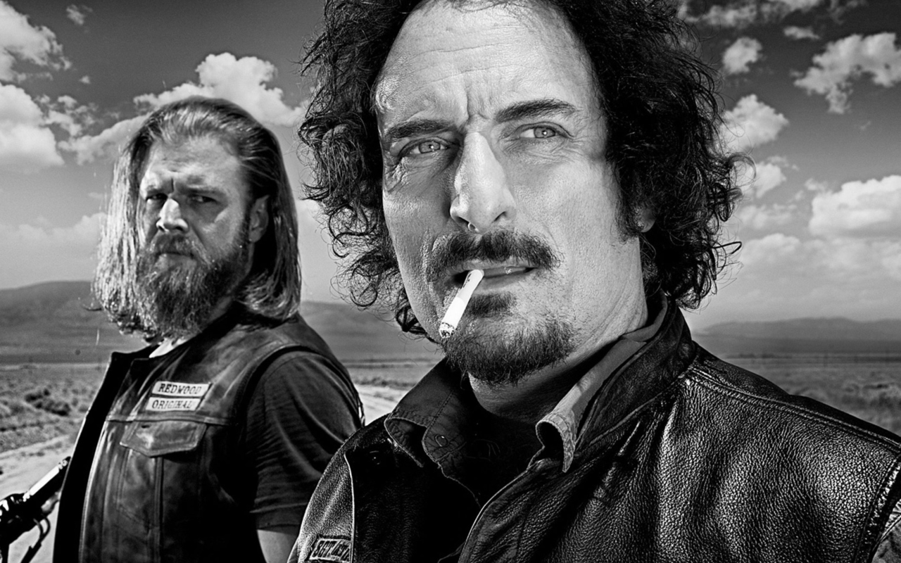 Sfondi Opie and Tig in Sons of Anarchy 1280x800