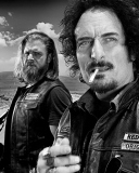 Screenshot №1 pro téma Opie and Tig in Sons of Anarchy 128x160