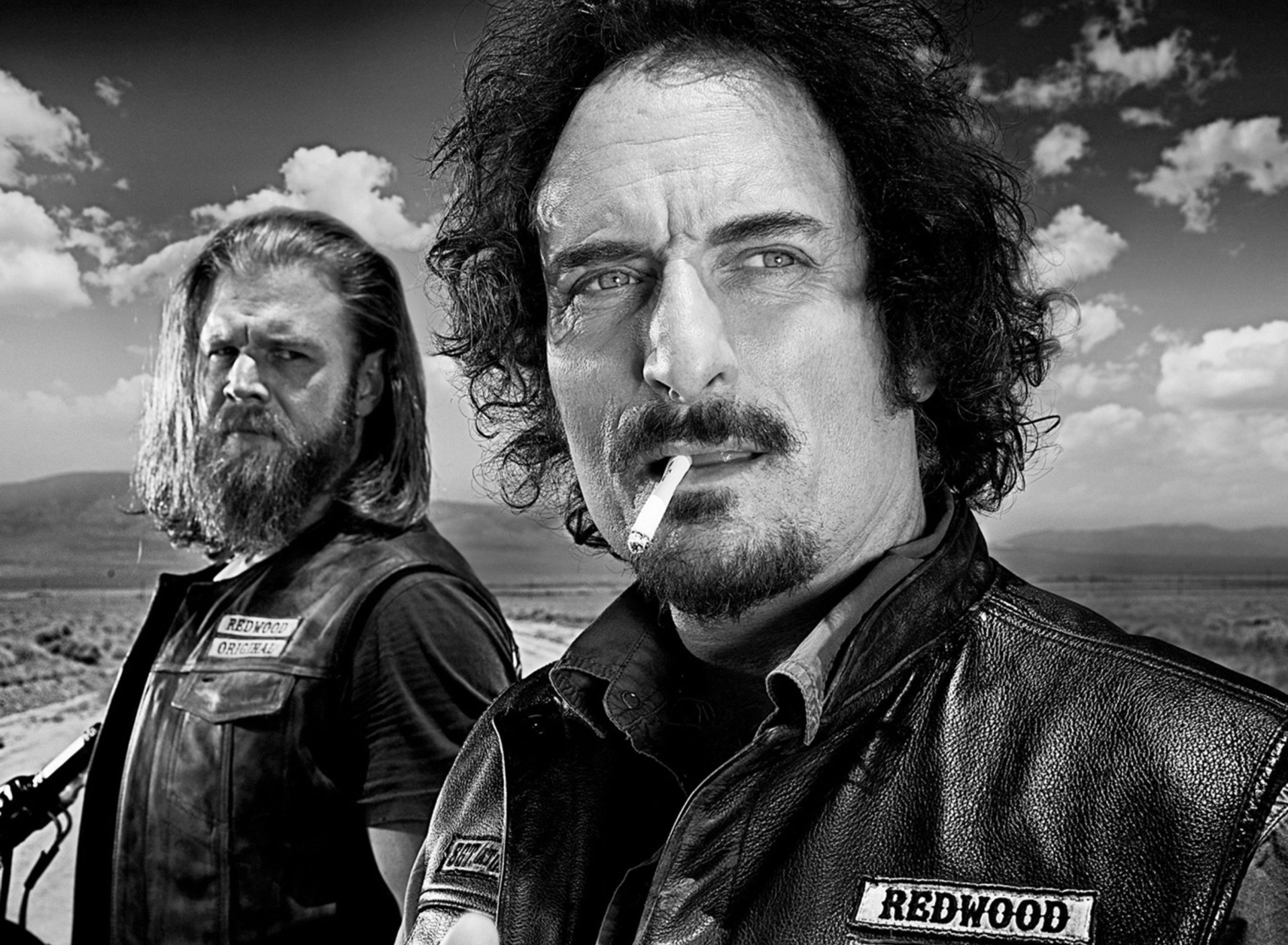 Opie and Tig in Sons of Anarchy wallpaper 1920x1408