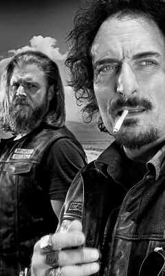 Sfondi Opie and Tig in Sons of Anarchy 240x400