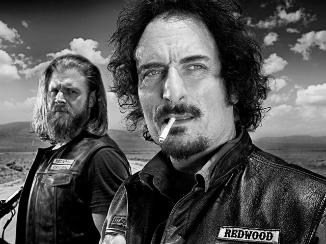 Opie and Tig in Sons of Anarchy wallpaper 640x480