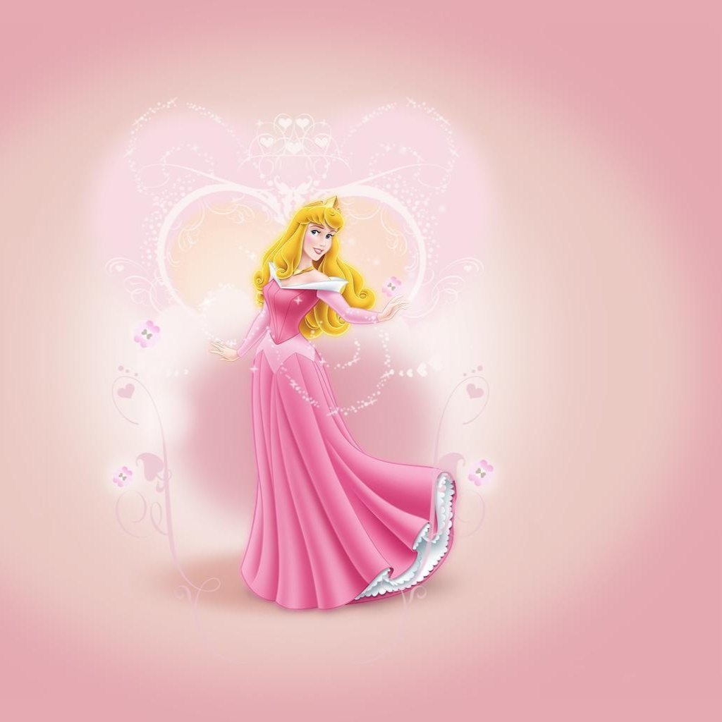 Das Princess Aurora Disney Wallpaper 1024x1024