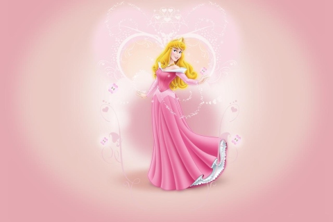 Обои Princess Aurora Disney 480x320